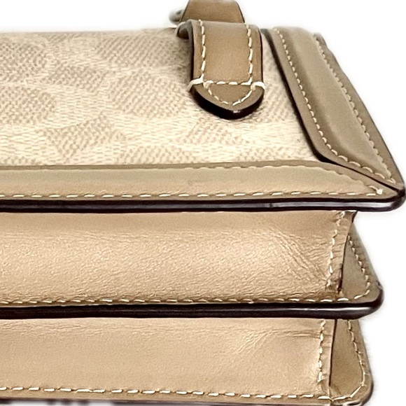 Coach Riley Convertible 3-way Belt Bag in Signature Canvas/Leather - Picture 10 of 14